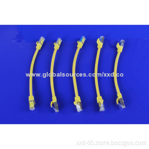 UTP Cat5e Patch Cords, 24AWG PVC Coat, Support High-density Installation
